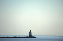 Phare de New Haven Ledge. © Philip Plisson / Plisson La Trinité / AA06612 - Photo Galleries - American Lighthouses