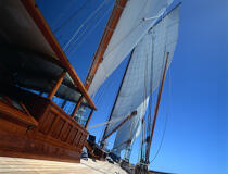 Sur le pont de shenandoah. © Philip Plisson / Plisson La Trinité / AA06630 - Photo Galleries - Tall ship / Sailing ship