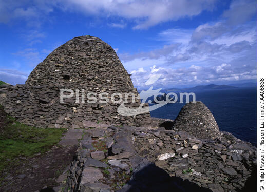Skellig Michael en Irlande. - © Philip Plisson / Plisson La Trinité / AA06638 - Photo Galleries - Skellig