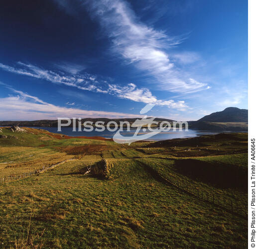 Loch d'Ulapool, Highland. - © Philip Plisson / Plisson La Trinité / AA06645 - Photo Galleries - Site of interest [Scot]