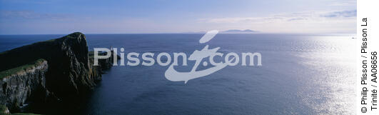 Neist Point en Ecosse. - © Philip Plisson / Plisson La Trinité / AA06656 - Nos reportages photos - Neist Point