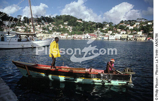 Petite pêche sur l'île de Grenade. - © Philip Plisson / Plisson La Trinité / AA06786 - Photo Galleries - Maritime activity