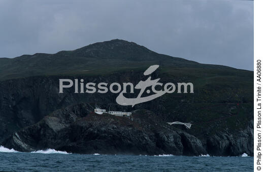 Le petit phare de Mizen Head. - © Philip Plisson / Plisson La Trinité / AA06880 - Photo Galleries - Maritime activity