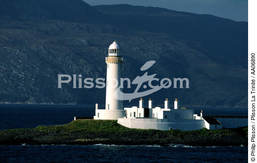 Le phare de Lismore. - © Philip Plisson / Plisson La Trinité / AA06890 - Photo Galleries - Lighthouse [Scot]