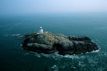 Le phare de South Bishop. © Philip Plisson / Plisson La Trinité / AA06894 - Photo Galleries - Wales