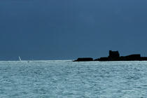 La pointe de Kerbihan à la Trinité sur mer. © Philip Plisson / Plisson La Trinité / AA06902 - Photo Galleries - Trinité-sur-Mer [The]