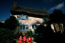 Maison typique sur l'île de Wight. © Philip Plisson / Plisson La Trinité / AA06921 - Nos reportages photos - Ile [Angleterre]