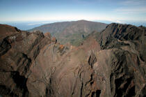 Paysage montagneux de la Réunion. © Philip Plisson / Plisson La Trinité / AA06986 - Nos reportages photos - Volcan