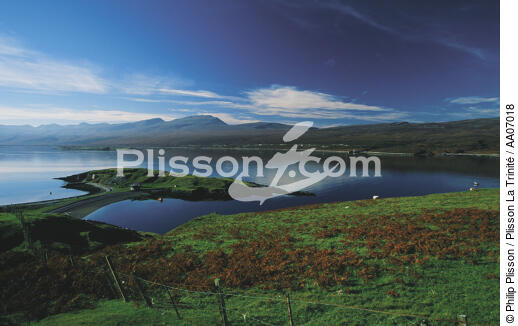 Le loch Eriboll au nord de l'Ecosse. - © Philip Plisson / Plisson La Trinité / AA07018 - Photo Galleries - Scotland