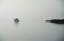 Pêche au petit matin en Rance. © Philip Plisson / Plisson La Trinité / AA07038 - Photo Galleries - River [large]