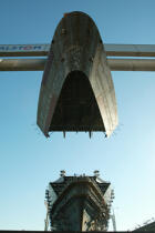 The bow of the Queen Mary II. © Philip Plisson / Plisson La Trinité / AA07166 - Photo Galleries - Site of Interest [44]