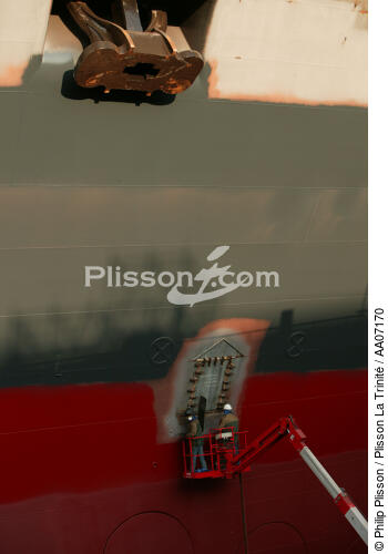 Shipbuilding. - © Philip Plisson / Plisson La Trinité / AA07170 - Photo Galleries - Atlantic Shipyards [The]