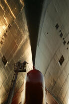 The bow of the Queen Mary II © Philip Plisson / Pêcheur d’Images / AA07180 - Photo Galleries - Shipyard