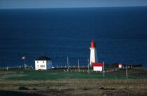 Un phare aux îles de la Madeleine. © Philip Plisson / Plisson La Trinité / AA07236 - Nos reportages photos - Province [Canada]