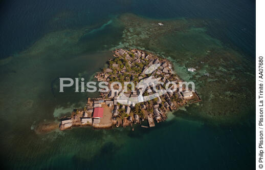 L'Archipel des San-Blas au large des côtes du Panama - © Philip Plisson / Plisson La Trinité / AA07680 - Nos reportages photos - Ile [Panama]