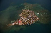 L'Archipel des San-Blas au large des côtes du Panama © Philip Plisson / Plisson La Trinité / AA07680 - Nos reportages photos - Ile [Panama]