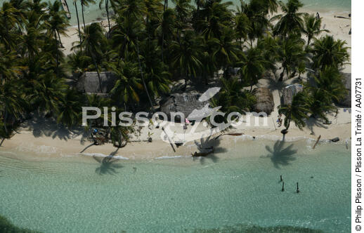 L'Archipel des San-Blas au large des côtes du Panama - © Philip Plisson / Plisson La Trinité / AA07731 - Nos reportages photos - San-Blas