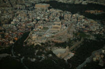 L'Acropole et le Parthénon. © Philip Plisson / Plisson La Trinité / AA07794 - Nos reportages photos - Ville [Grèce]