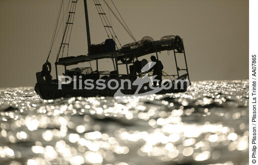 Fishing scene in Greece. - © Philip Plisson / Plisson La Trinité / AA07865 - Photo Galleries - Fisherman