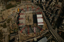 Stade olympique à Athènes. © Philip Plisson / Plisson La Trinité / AA07890 - Nos reportages photos - Stade