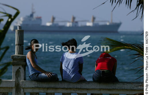 Colon, sur la côte atlantique du Panama. - © Philip Plisson / Plisson La Trinité / AA07929 - Nos reportages photos - Portrait