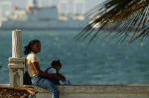 Colon, sur la côte atlantique du Panama. © Philip Plisson / Plisson La Trinité / AA07930 - Photo Galleries - Child