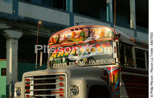 Colon, sur la côte atlantique du Panama. - © Philip Plisson / Plisson La Trinité / AA07933 - Photo Galleries - Road transport