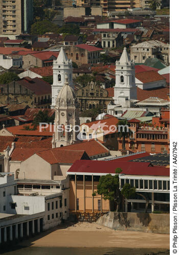 La vieille ville de Panama City. - © Philip Plisson / Plisson La Trinité / AA07942 - Nos reportages photos - Monument religieux