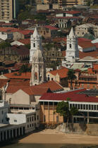 La vieille ville de Panama City. © Philip Plisson / Plisson La Trinité / AA07942 - Nos reportages photos - Monument religieux