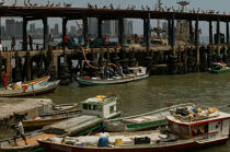 Dans le port de Panama City. © Philip Plisson / Plisson La Trinité / AA07950 - Nos reportages photos - Port