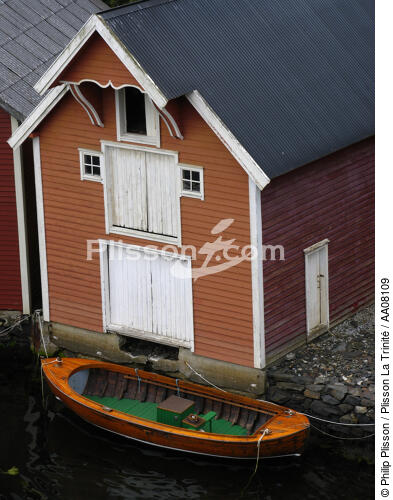 Sur une île proche de Bergen - © Philip Plisson / Plisson La Trinité / AA08109 - Photo Galleries - Details