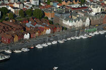 Bergen. © Philip Plisson / Plisson La Trinité / AA08147 - Nos reportages photos - Norvège