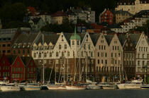 Bergen. © Philip Plisson / Plisson La Trinité / AA08150 - Nos reportages photos - Norvège