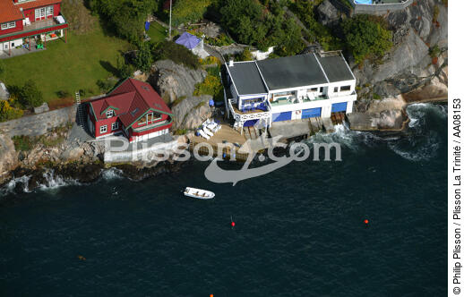 Maisons à Bergen. - © Philip Plisson / Plisson La Trinité / AA08153 - Nos reportages photos - Détails