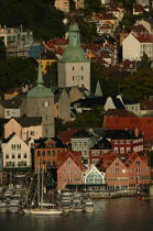 Bergen. © Philip Plisson / Plisson La Trinité / AA08155 - Photo Galleries - Norway