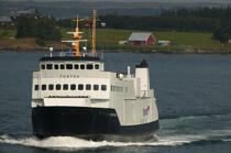 Transport maritime en Norvège. © Philip Plisson / Plisson La Trinité / AA08178 - Nos reportages photos - Ile [Norvège]