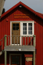 Maison sur les îles Lofoten. © Philip Plisson / Plisson La Trinité / AA08197 - Nos reportages photos - Ile [Norvège]