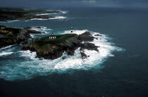 Le phare de Ribadeo en Galice. © Philip Plisson / Plisson La Trinité / AA08241 - Nos reportages photos - Ribadeo