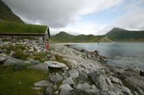 Paysage dans les Lofoten. © Philip Plisson / Plisson La Trinité / AA08257 - Nos reportages photos - Norvège
