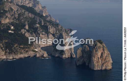 L'île de Capri. - © Philip Plisson / Plisson La Trinité / AA08291 - Photo Galleries - Island [It]