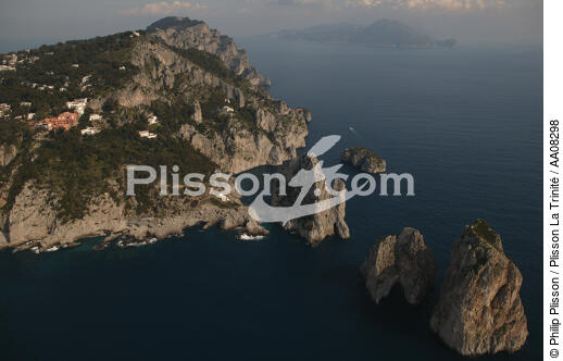 L'île de Capri. - © Philip Plisson / Plisson La Trinité / AA08298 - Photo Galleries - Italy
