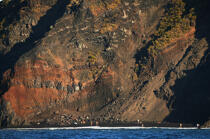 L'île de Stromboli. © Philip Plisson / Plisson La Trinité / AA08401 - Nos reportages photos - Ile [It]