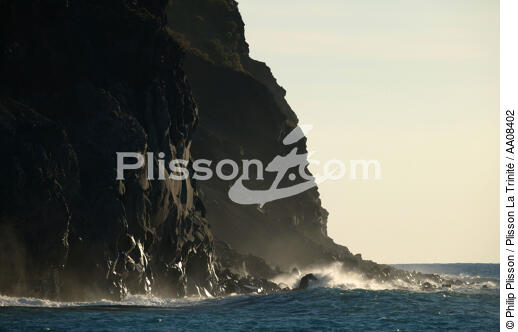 L'île de Stromboli. - © Philip Plisson / Plisson La Trinité / AA08402 - Nos reportages photos - Type vue