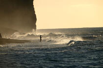 L'île de Stromboli. © Philip Plisson / Plisson La Trinité / AA08406 - Nos reportages photos - Ile [It]