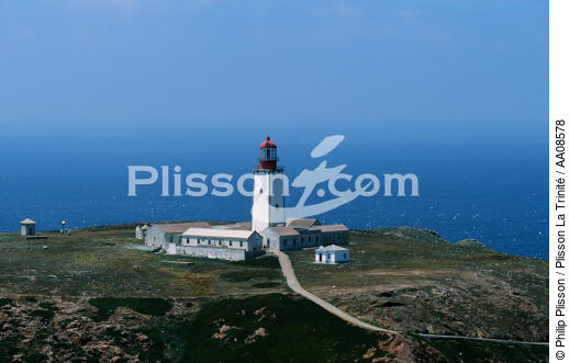 Le phare de Berlenga au Portugal. - © Philip Plisson / Plisson La Trinité / AA08578 - Nos reportages photos - Couleur
