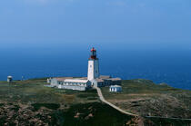 Le phare de Berlenga au Portugal. © Philip Plisson / Plisson La Trinité / AA08578 - Nos reportages photos - Cadrage