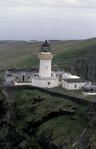 Le phare de Barra Head en Ecosse. © Philip Plisson / Plisson La Trinité / AA08584 - Photo Galleries - Scotland