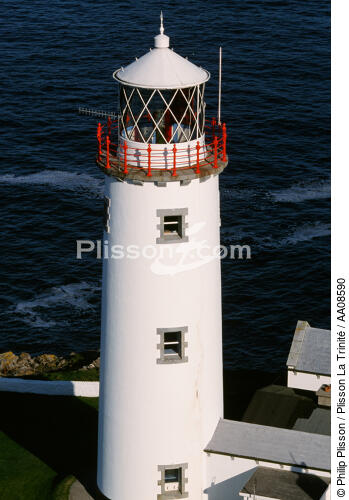 Le phare de Fanad Head en Irlande. - © Philip Plisson / Plisson La Trinité / AA08590 - Nos reportages photos - Pays étranger