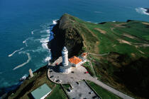 Le phare de Cabo Mayor en Espagne. © Philip Plisson / Plisson La Trinité / AA08597 - Photo Galleries - Foreign country