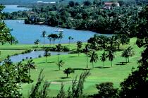 Le golf des 3 Ilets à la Martinique. © Philip Plisson / Plisson La Trinité / AA08612 - Nos reportages photos - Pays étranger